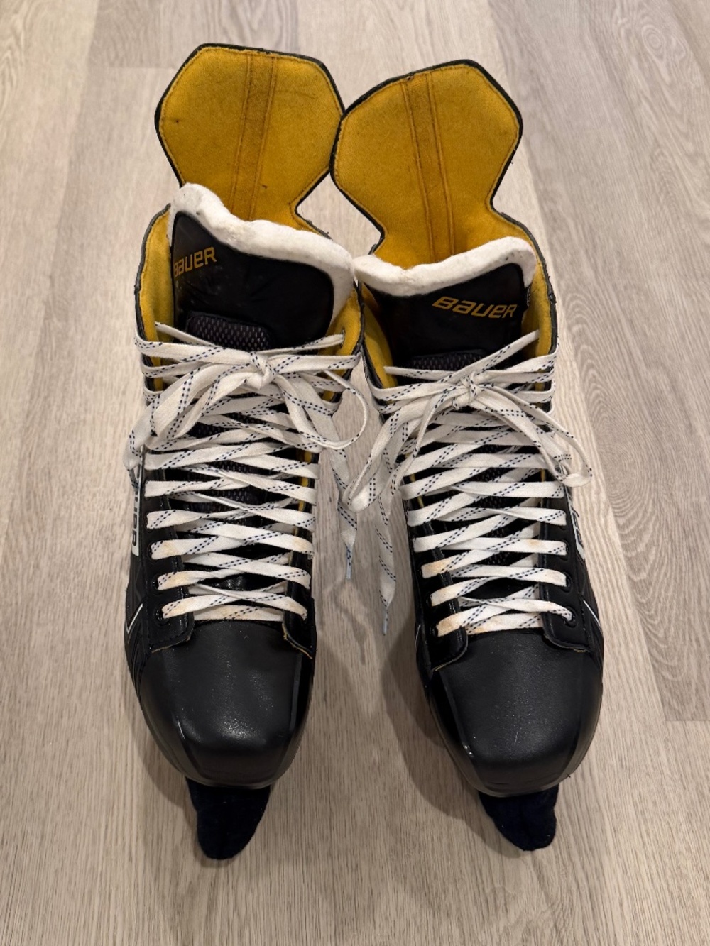 Bauer Supreme S160 Senior Hockey Skates Size 12.5 | TUUK Lightspeed Edge MINT!!!